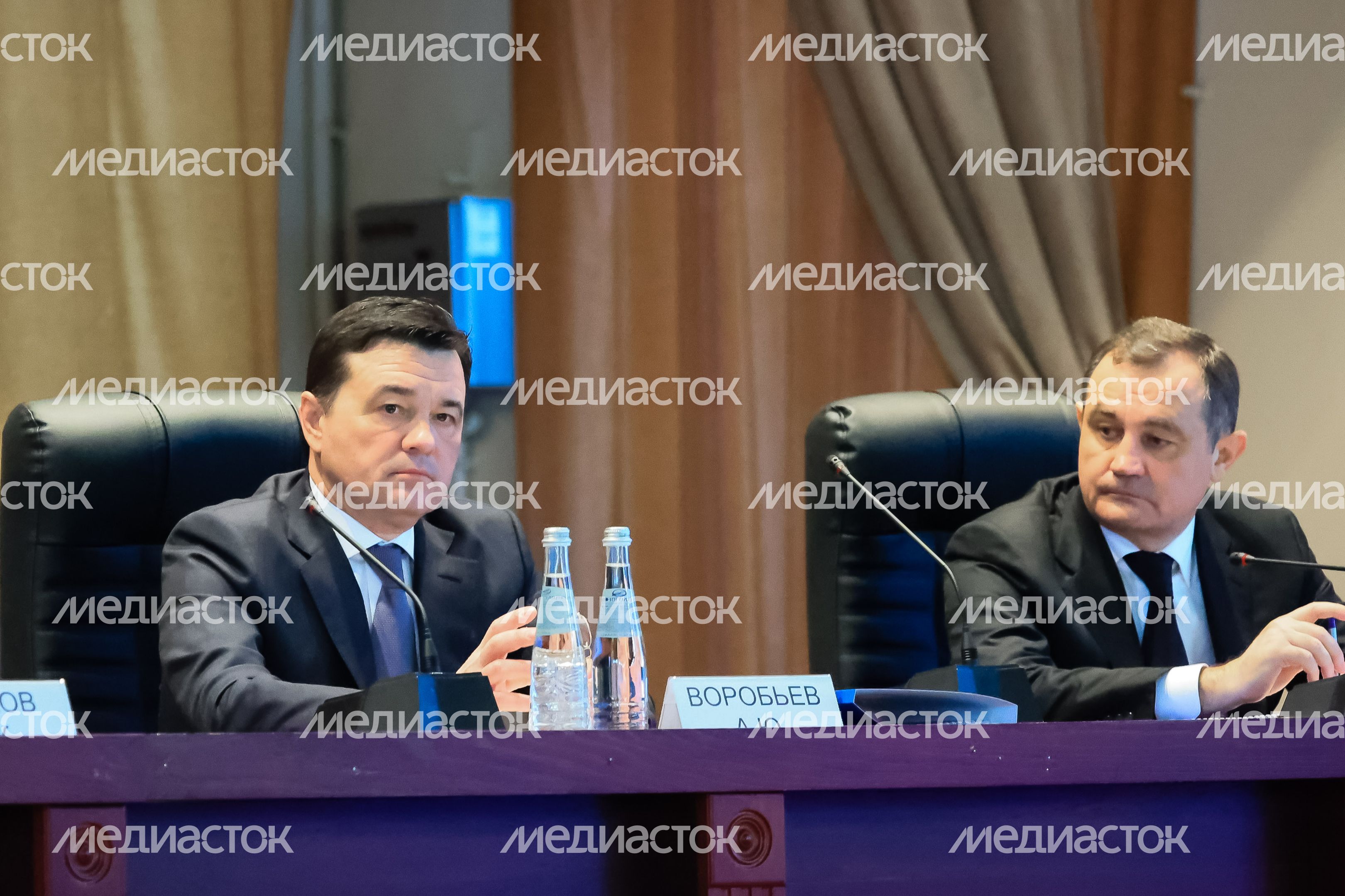 Посещение губернатором Коллегии МВД РФ по Московской области