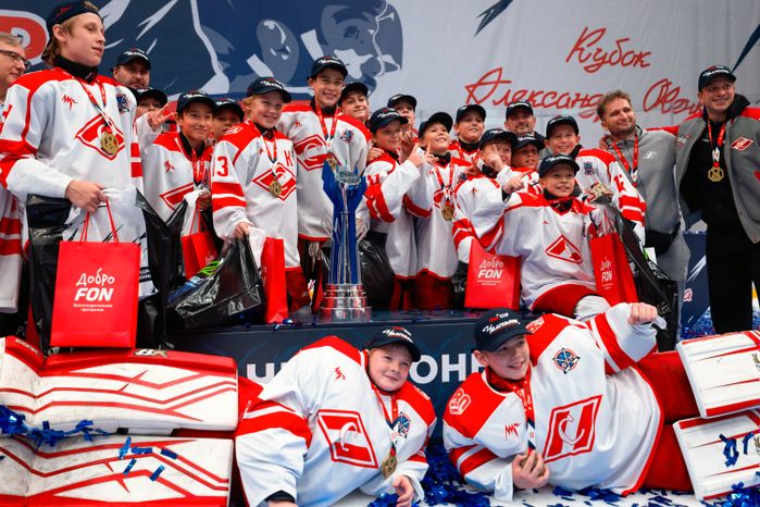 Победитель Кубка Александра Овечкина по хоккею «ОВИCUP-2026» – команда московского «Спартака»