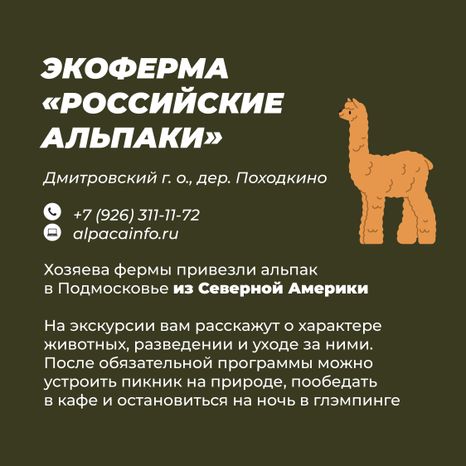 Фермы с животными
