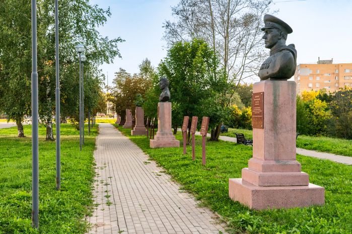 Аллея Героев в г.о. Можайский