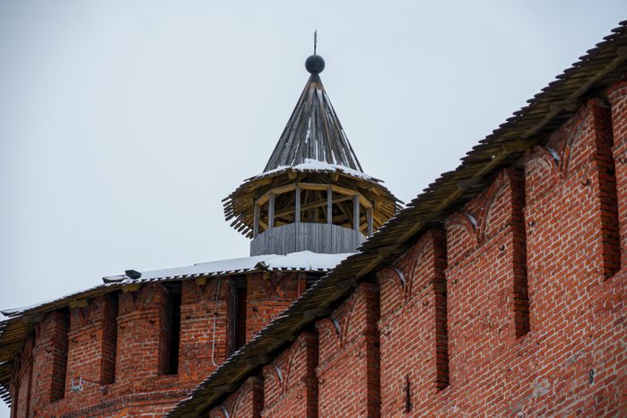 Коломенский кремль зимой