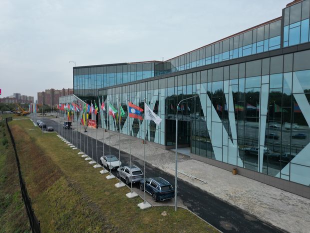ТВК автомобилей и техники бизнес-парка "Гринвуд" в Красногорске