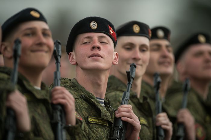 Репетиция Парада Победы в Алабино