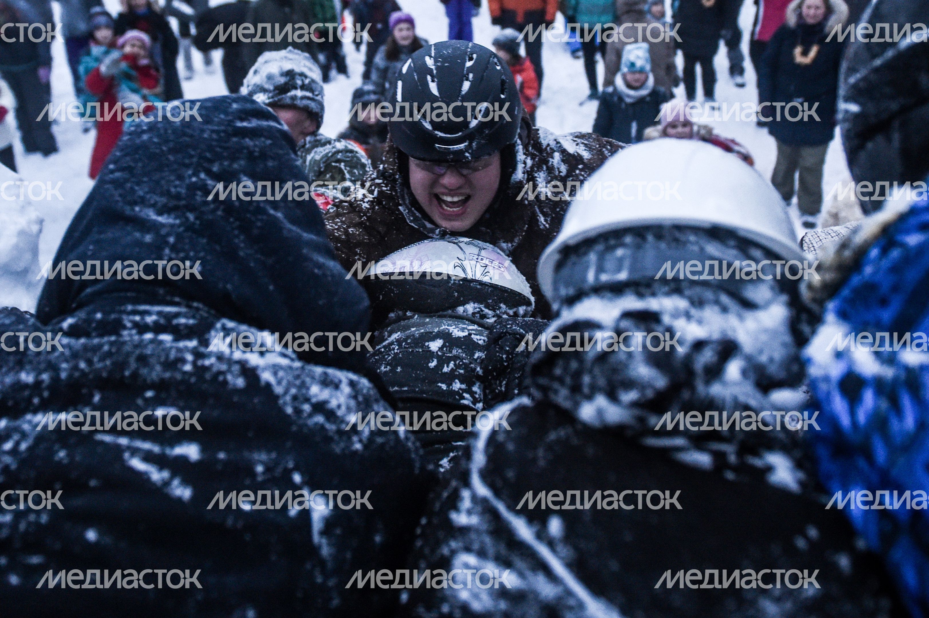 Празднование Масленицы в Копнино