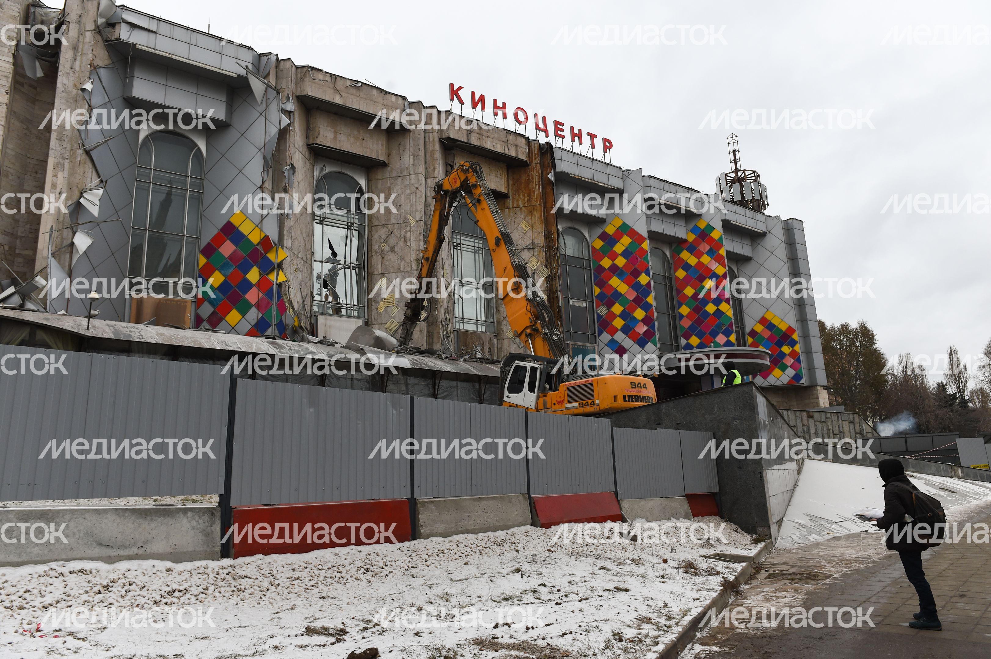 Снос кинотеатра «Соловей» в Москве