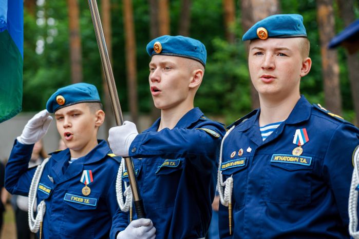 Межрегиональные соревнования воспитанников военно-патриотических клубов «Суворовские сборы» в Раменском