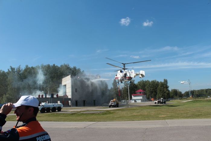 Учения спасателей в Международном лагере USAR-2015 в Ногинске