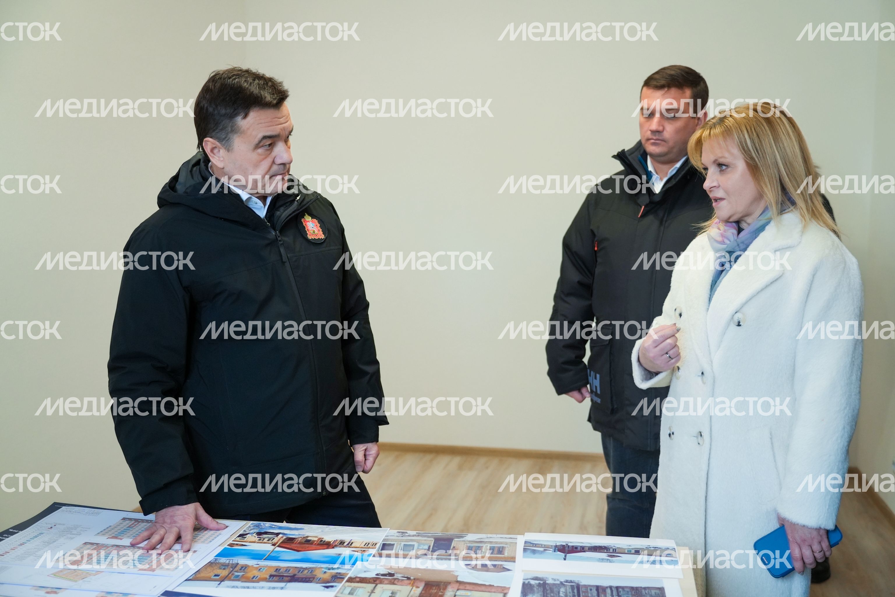 Губернатор проинспектировал расселение аварийного жилья в г.о. Клин