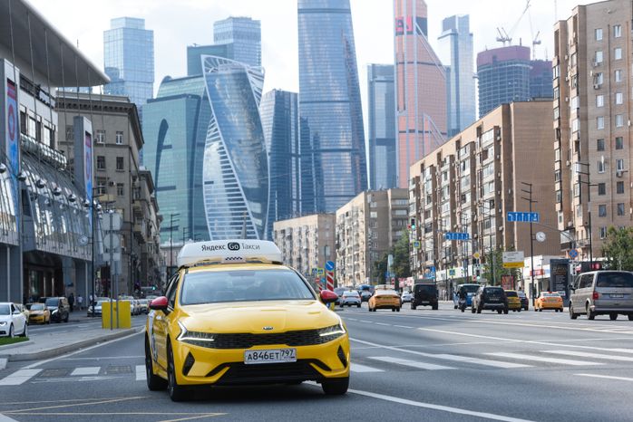 Автомобильное движение в Москве