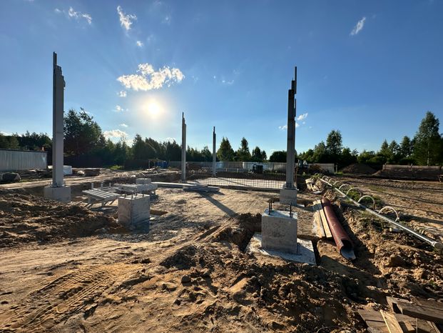 Первый заместитель министра ЖКХ Московской области Дмитрий Лабыкин проверил ход строительства инфраструктурных объектов