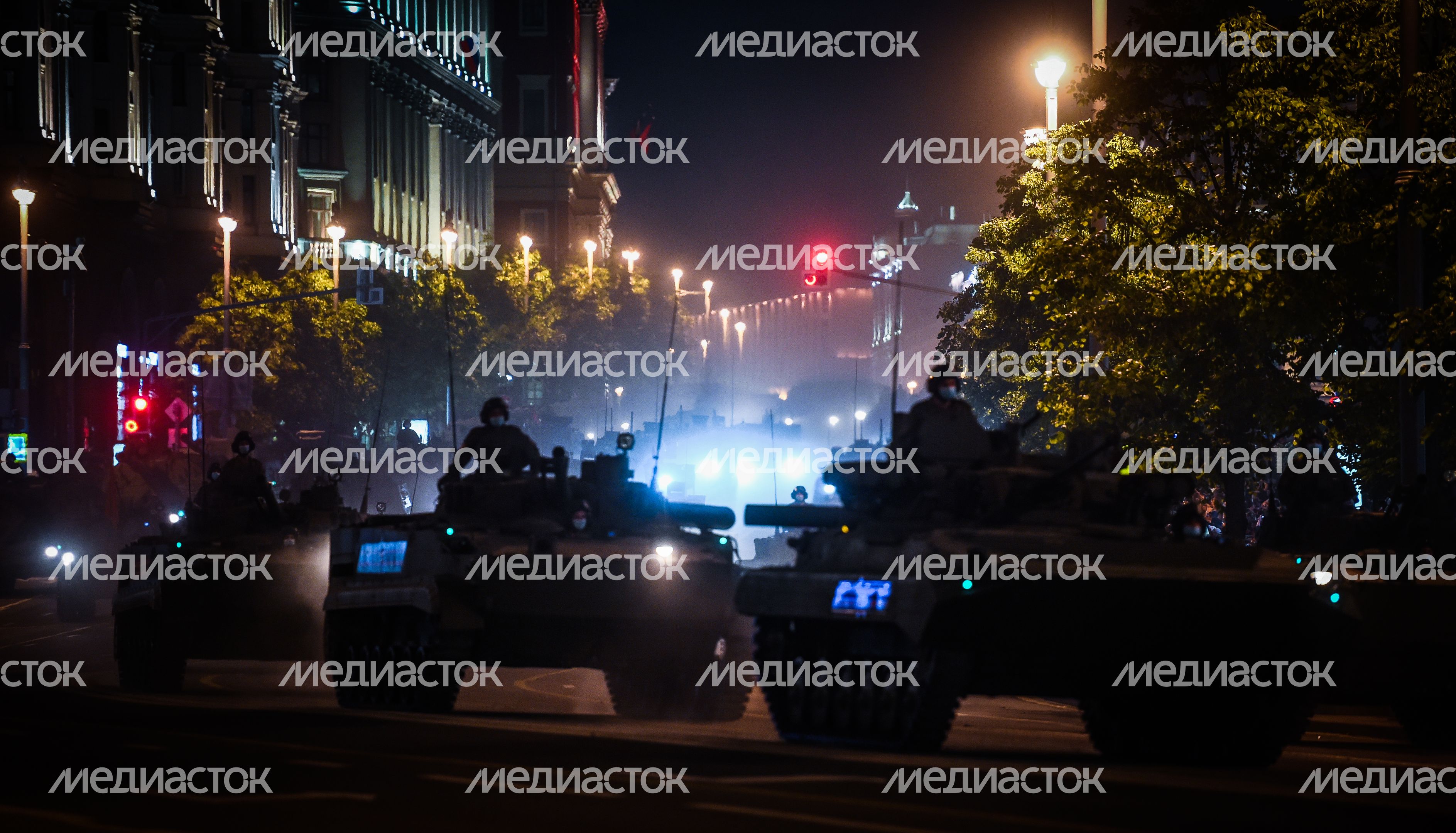 Вторая репетиция парада Победы в Москве