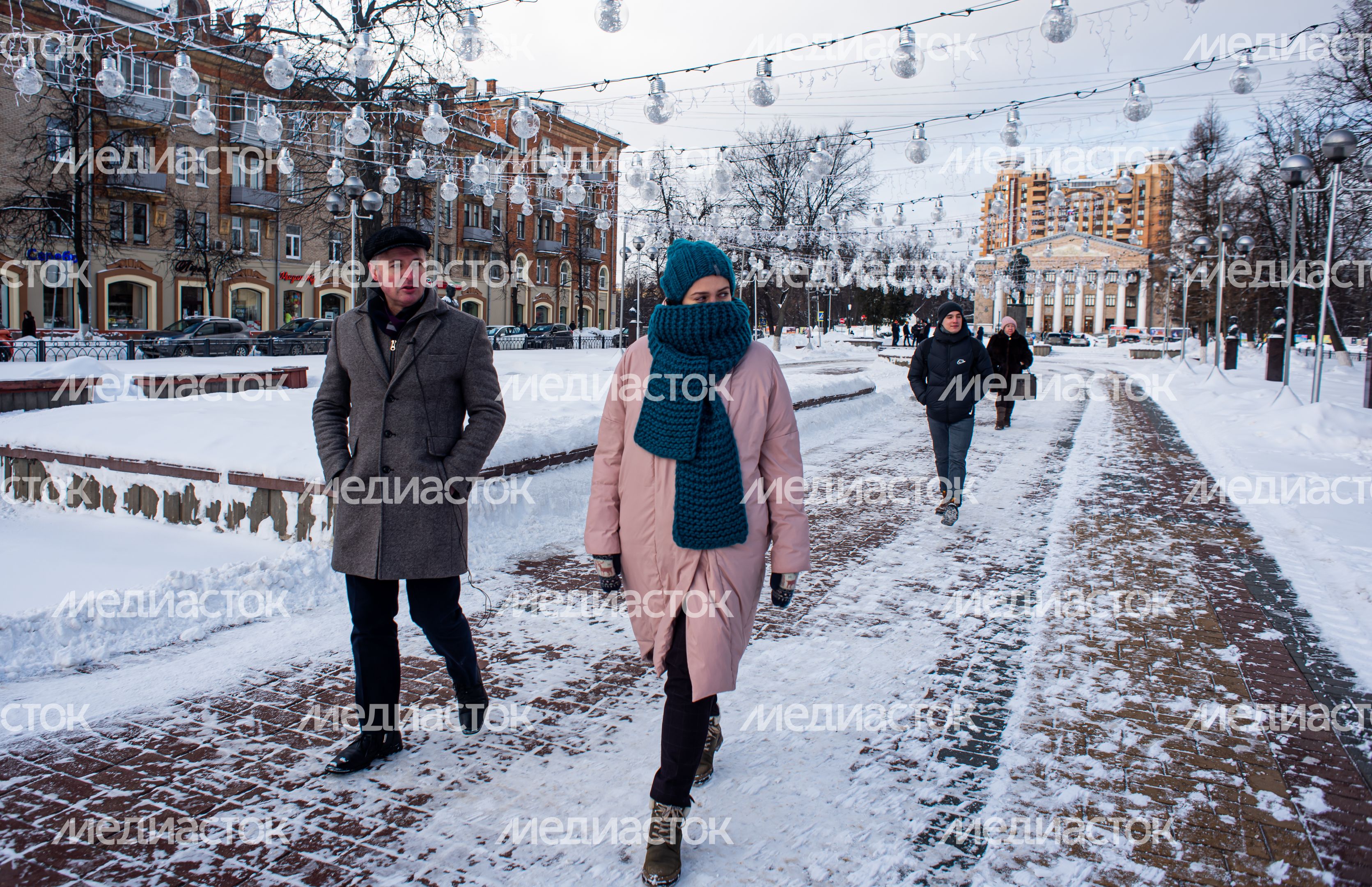 Зимние виды города Жуковский