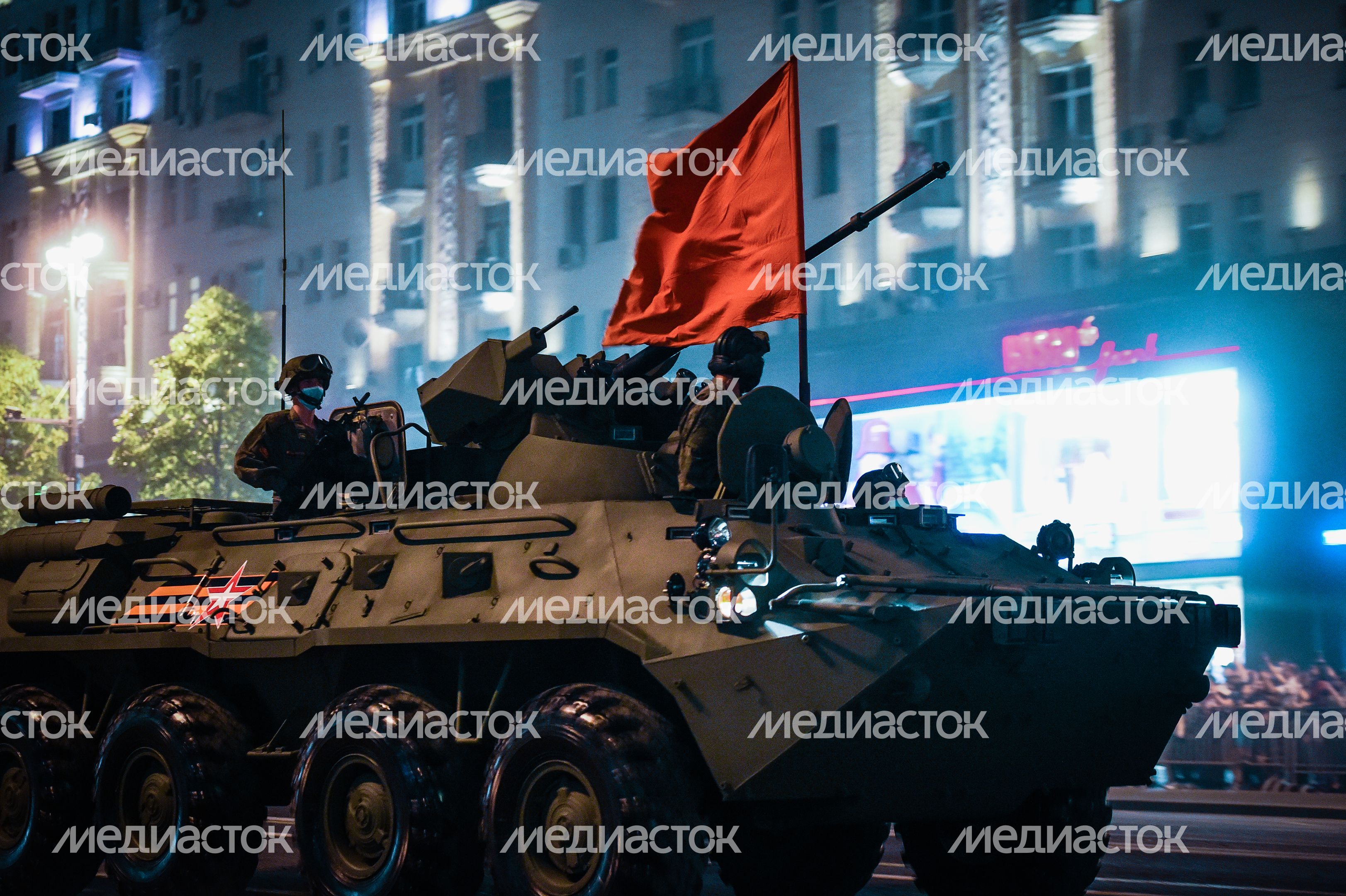 Вторая репетиция парада Победы в Москве