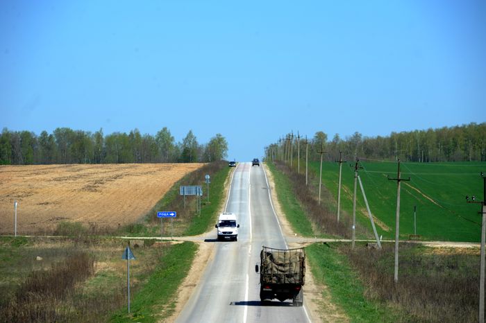 Дорога в Наро-Фоминском районе