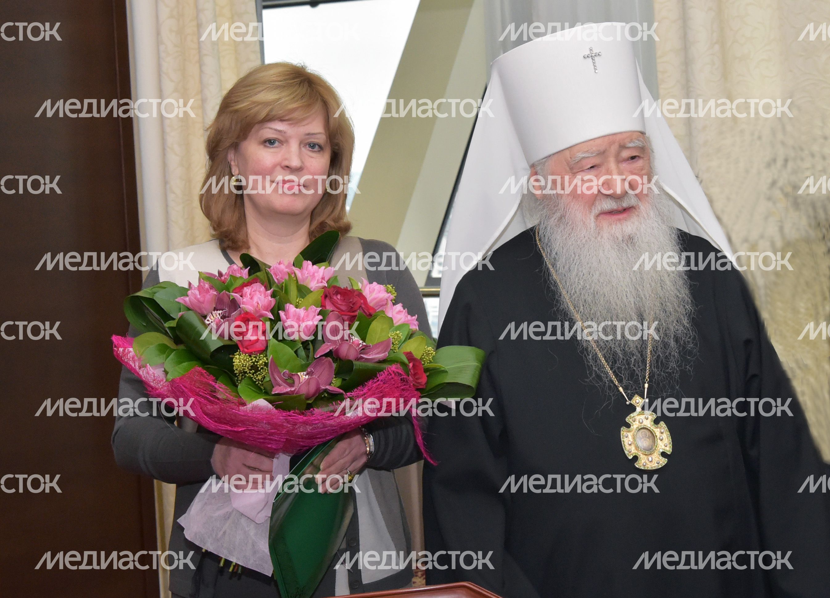 Награждение организаторов празднования 700-летия Сергия Радонежского Награждение организаторов празднования 700-летия Сергия Радонежского