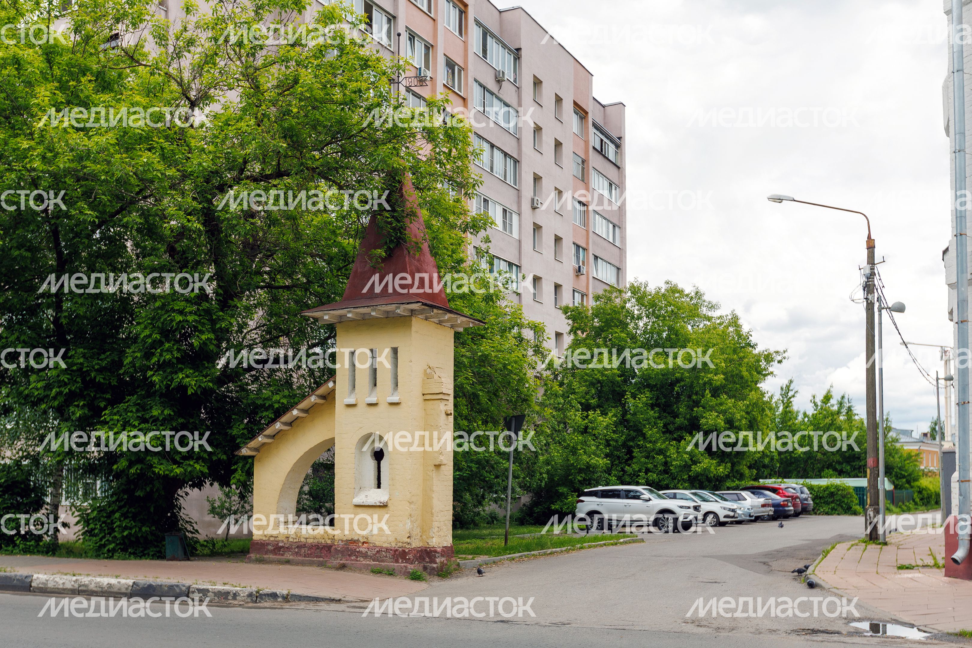 Летние виды города Ивантеевка Пушкинского округа