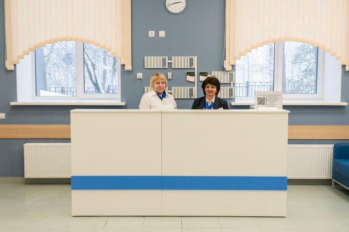 Поликлиника в селе Петровское после капремонта