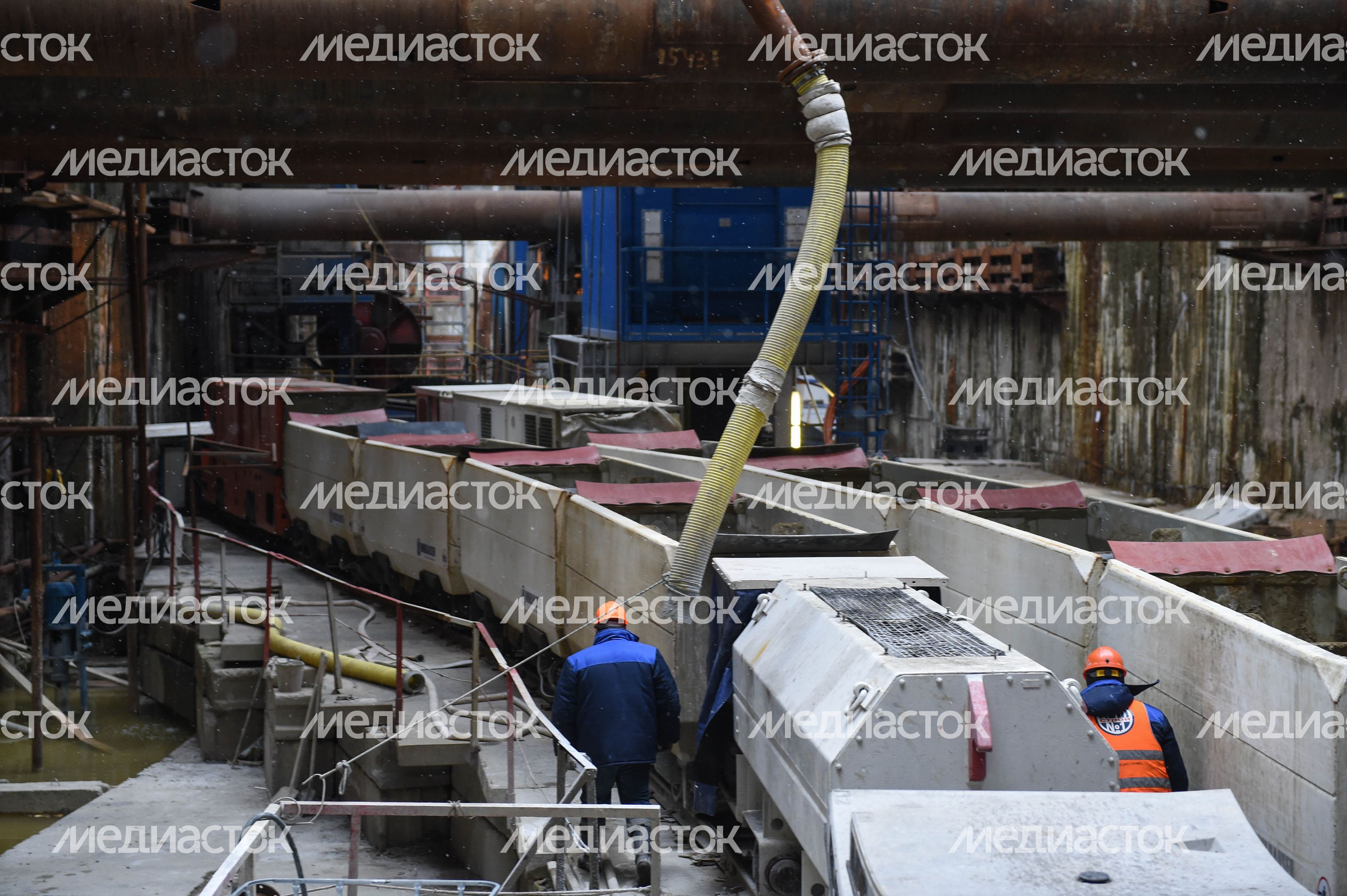 Строительство Кожуховской ветки Московского метрополитена