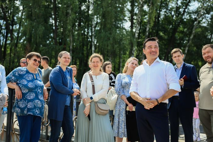 Проверка хода работ по очистке Малаховского озера Губернатором Подмосковья