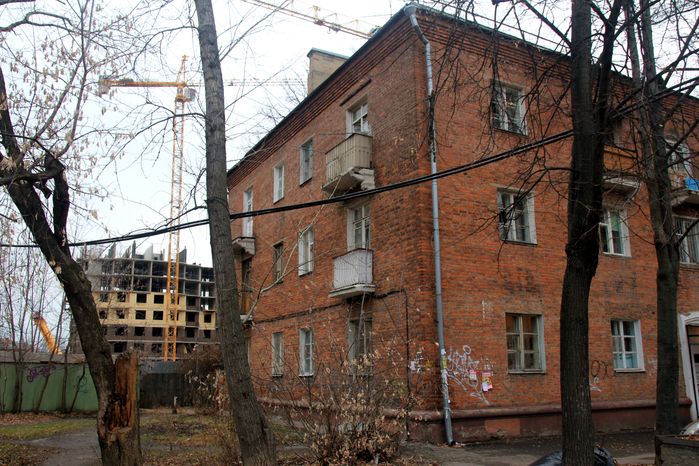 Старые дома в Мытищах