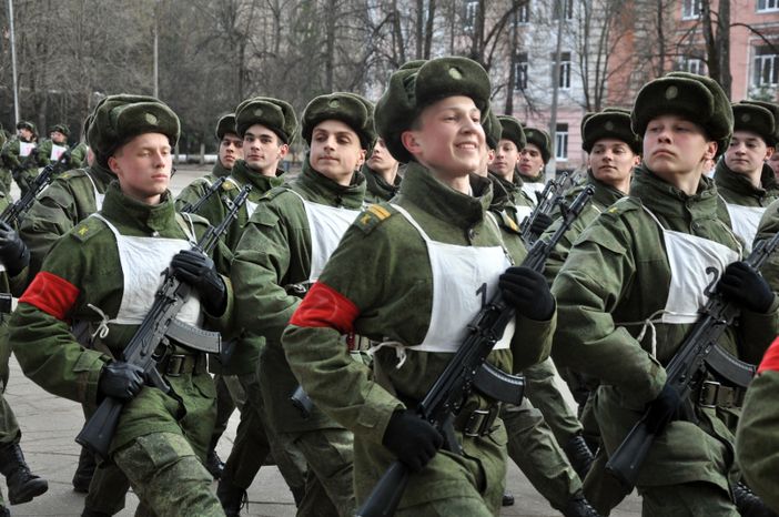 Подготовка к Параду Победы в Серпухове