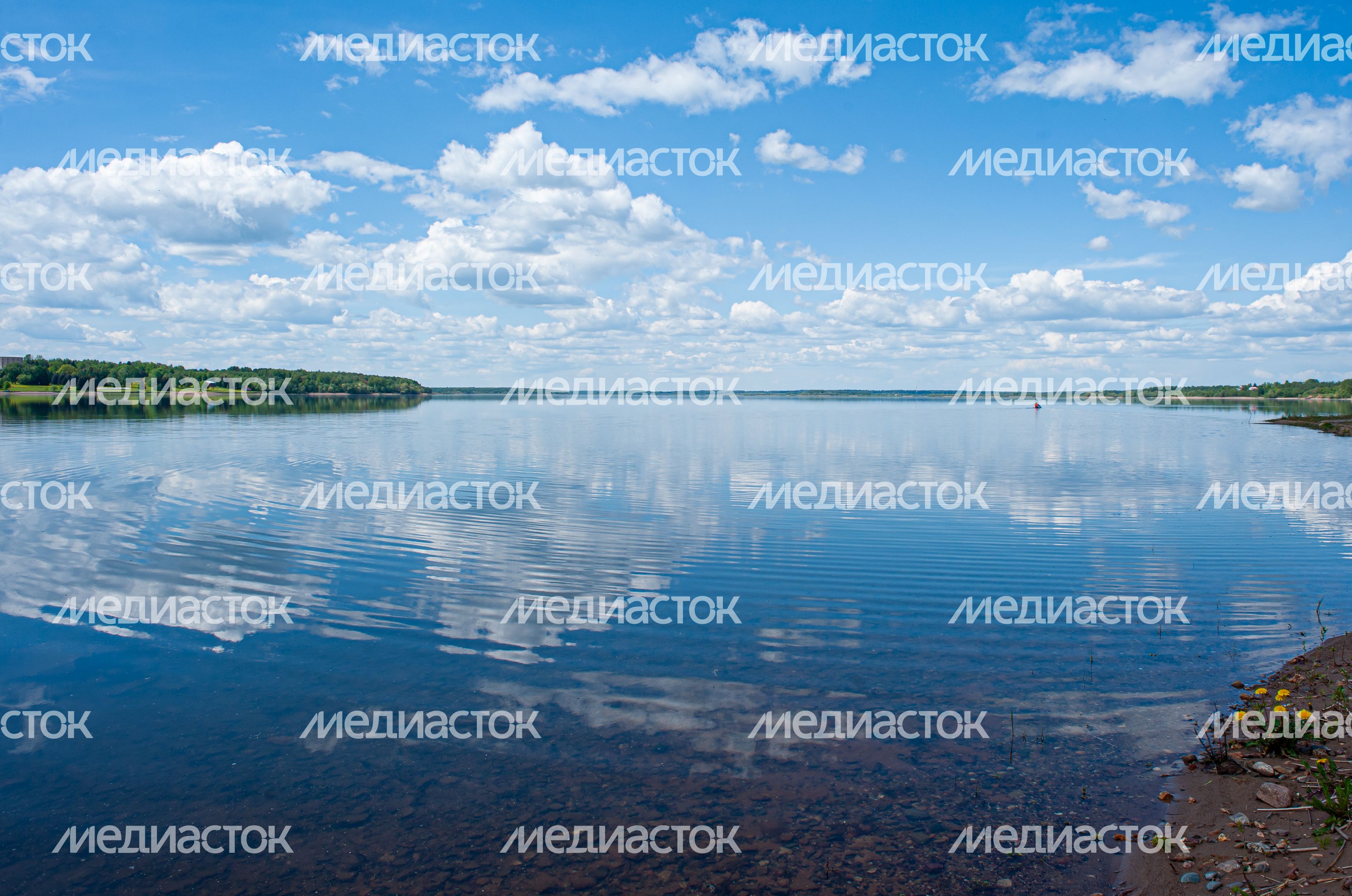 Весенние виды города Руза