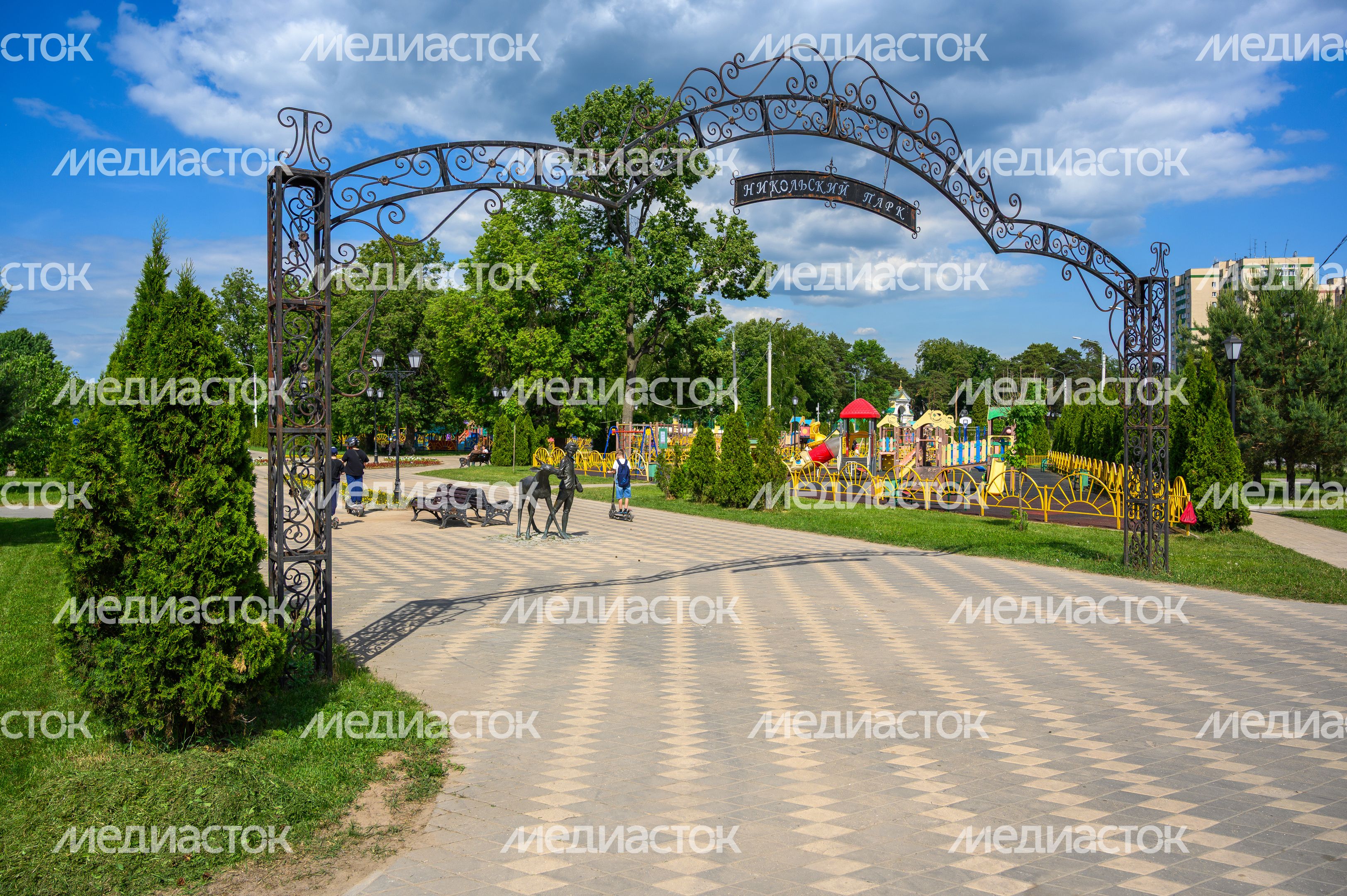 Благоустройство Никольского парка в Лосино-Петровском Благоустройство Никольского парка в Лосино-Петровском