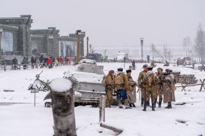 Военно-историческая реконструкция Битвы за Москву в Одинцовском округе