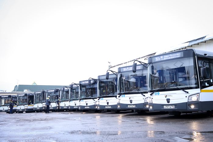 «Мострансавто» вывело на маршруты Подмосковья более 100 новых автобусов