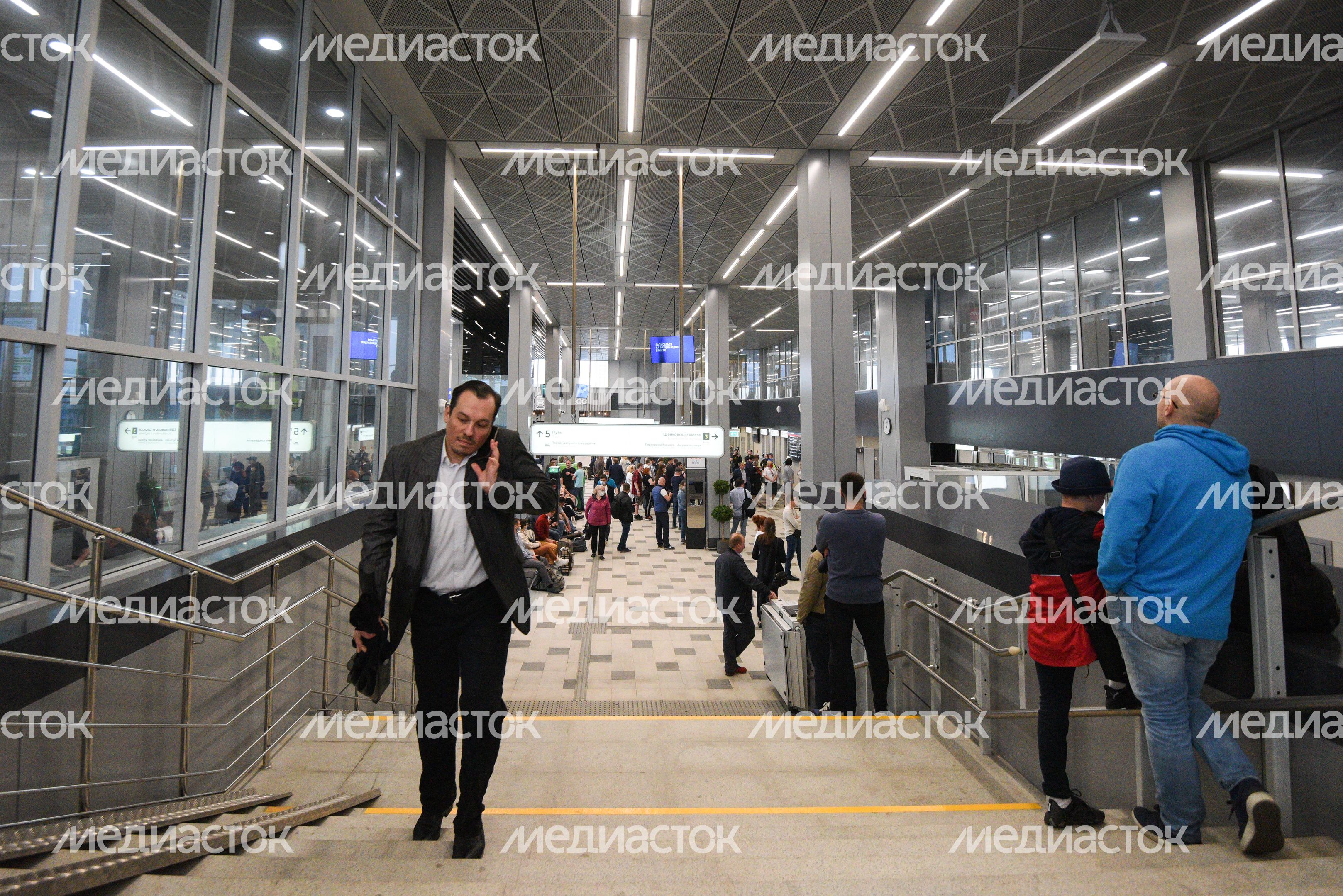 Открытие железнодорожного вокзала «Восточный» в Москве