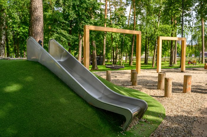 Раменский городской парк культуры и отдыха летом