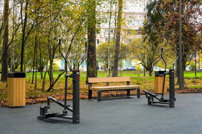 В Красноармейске после благоустройства открыт лесопарк "Банный лес"