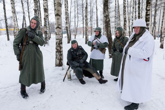 Военно-историческая реконструкция "Бои под Клином"