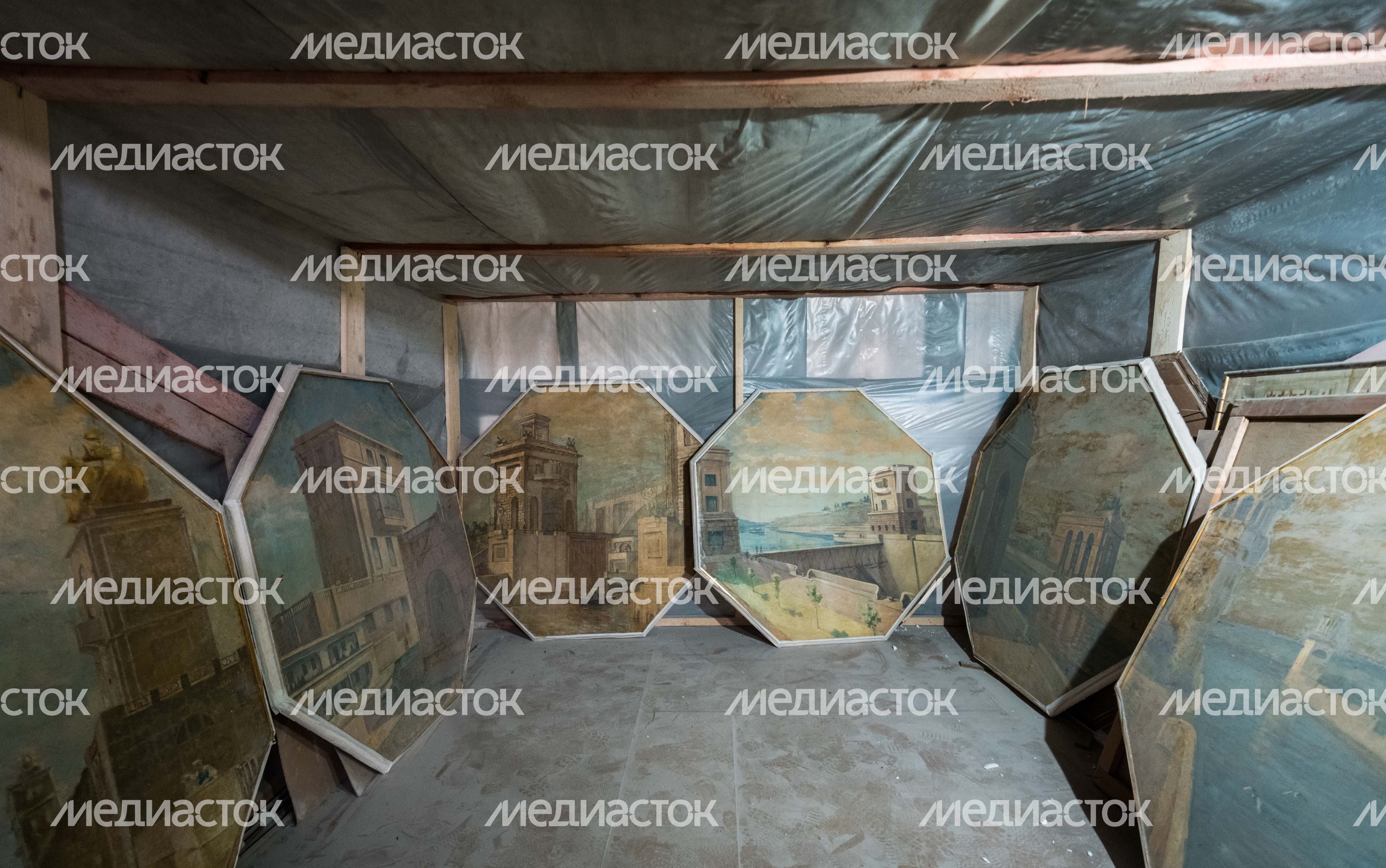 Реставрация Северного речного вокзала