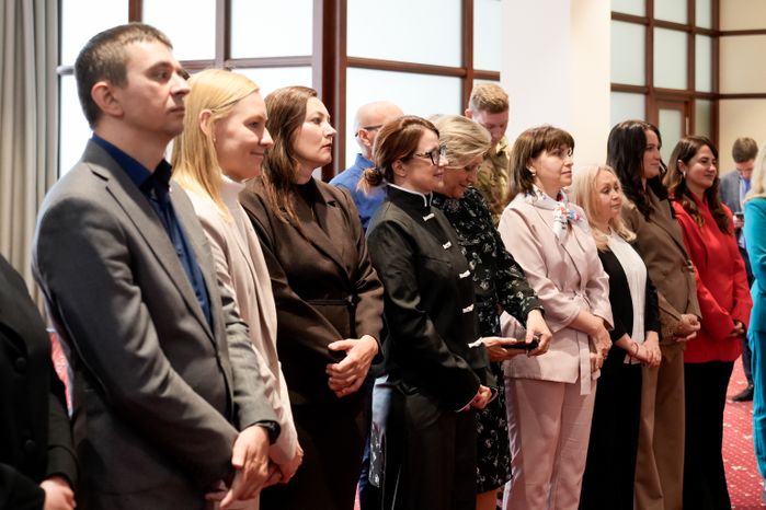 Ветераны СВО и семьи погибших героев в Доме правительства Московской области