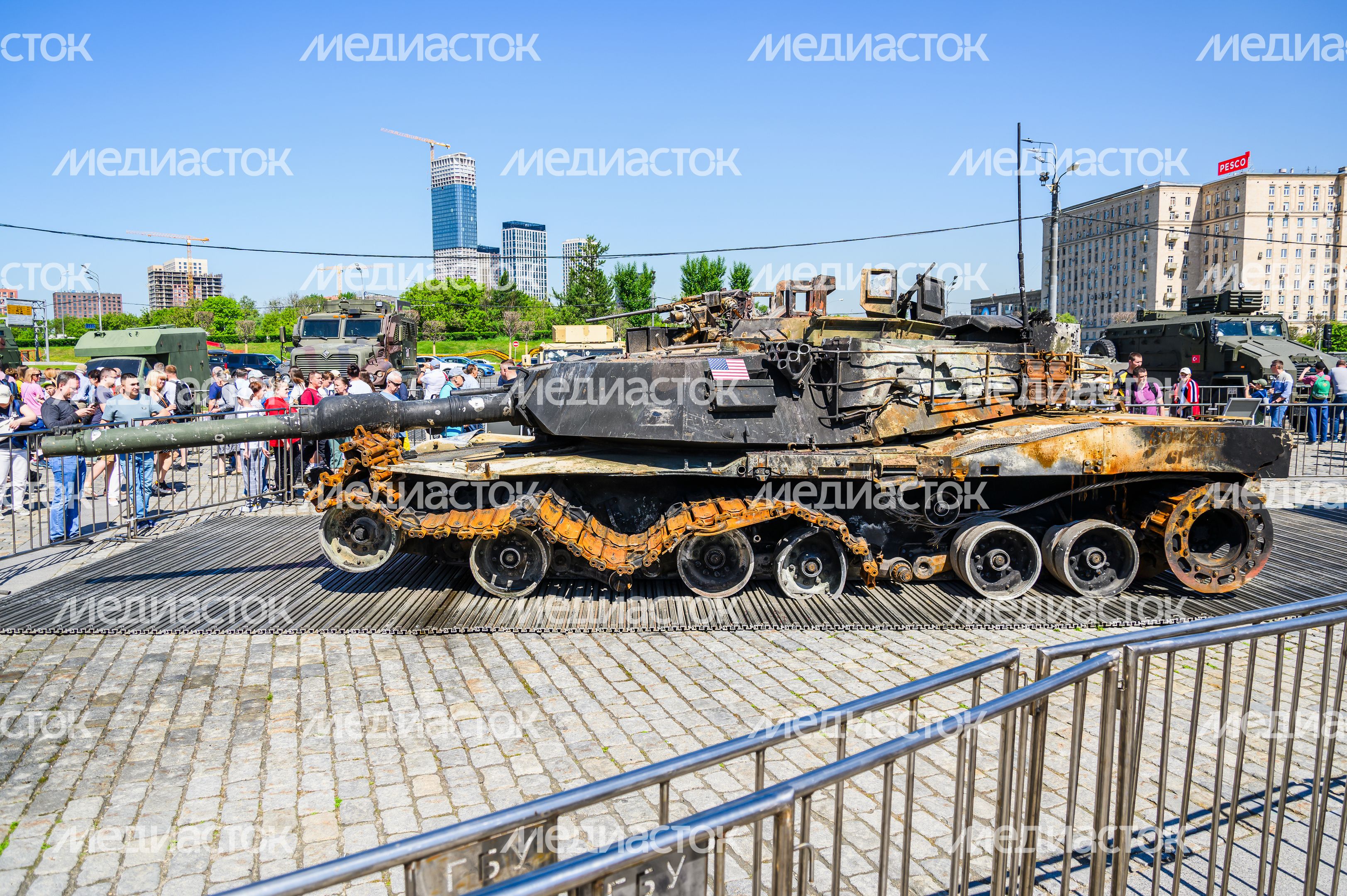 Выставка вооружения в Парке Победы, посвященная СВО