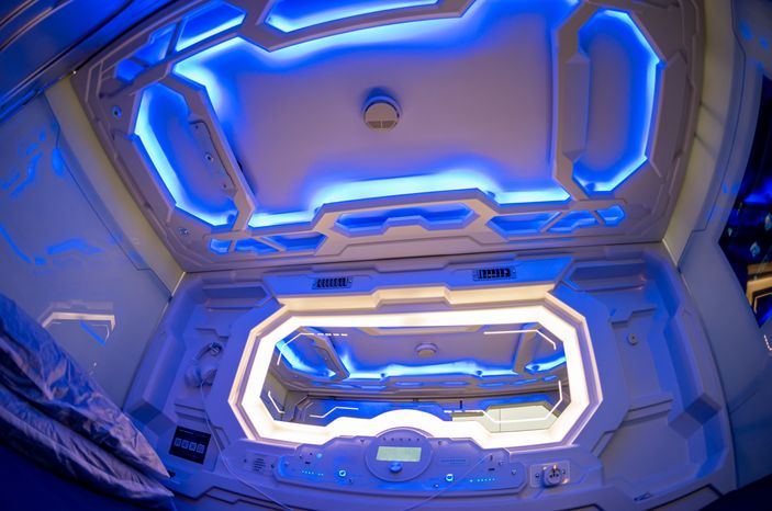 Виды Капсульного отеля Aerosleep в аэропорту Внуково