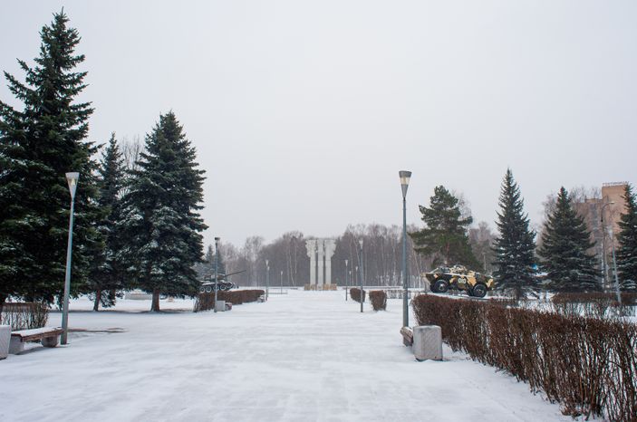 Зимние виды города Королёв