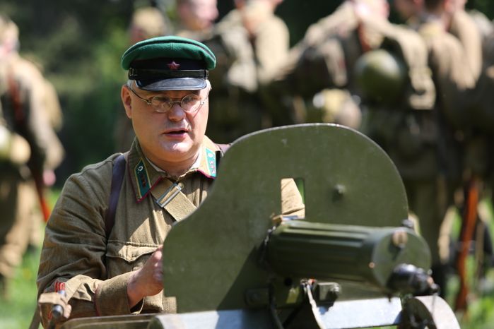 Военная реконструкция в Истринском районе
