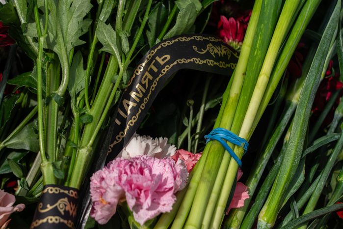 Мемориал памяти погибших в «Крокус Сити Холле» в Красногорске