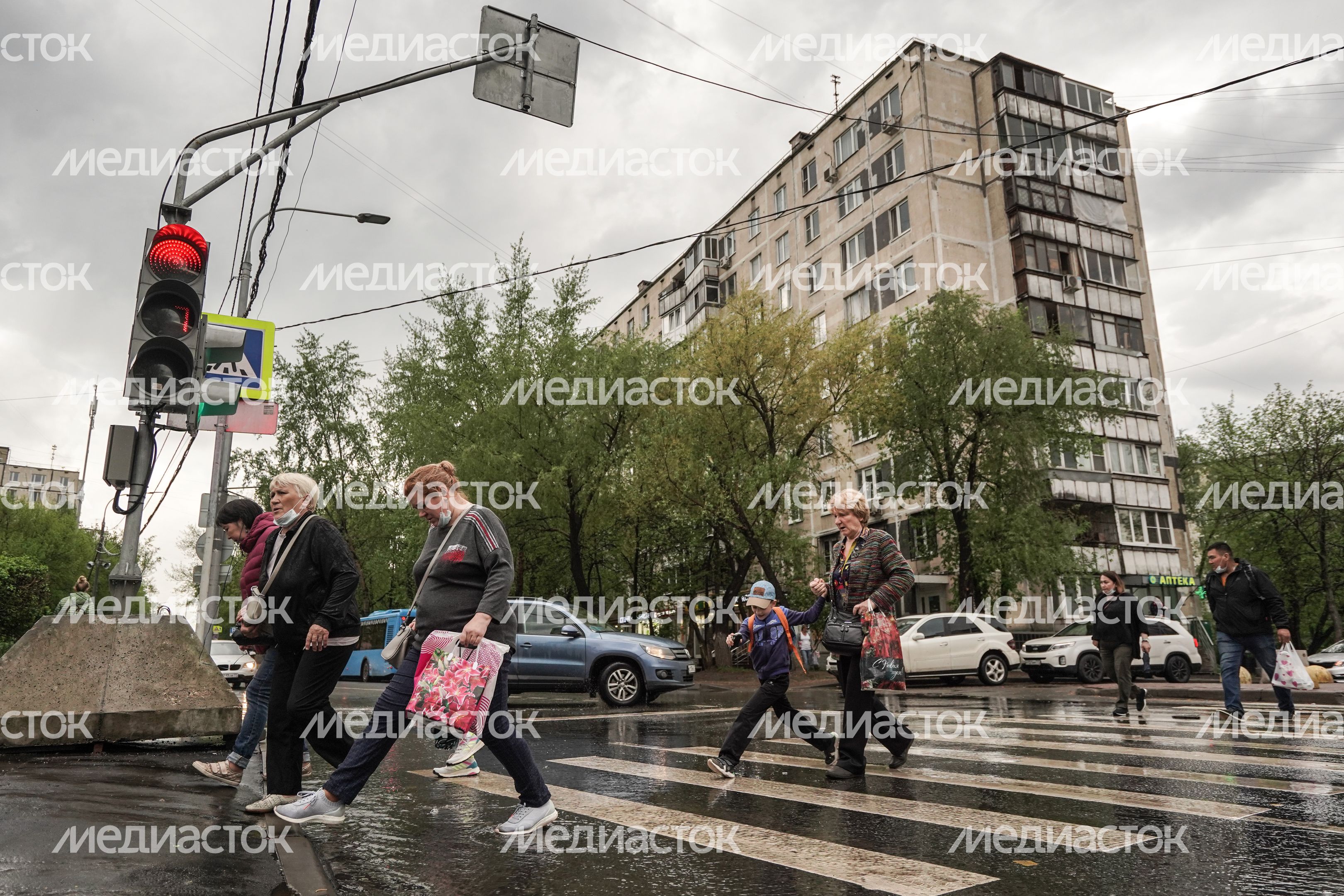 Дождливая погода в Москве Дождливая погода в Москве