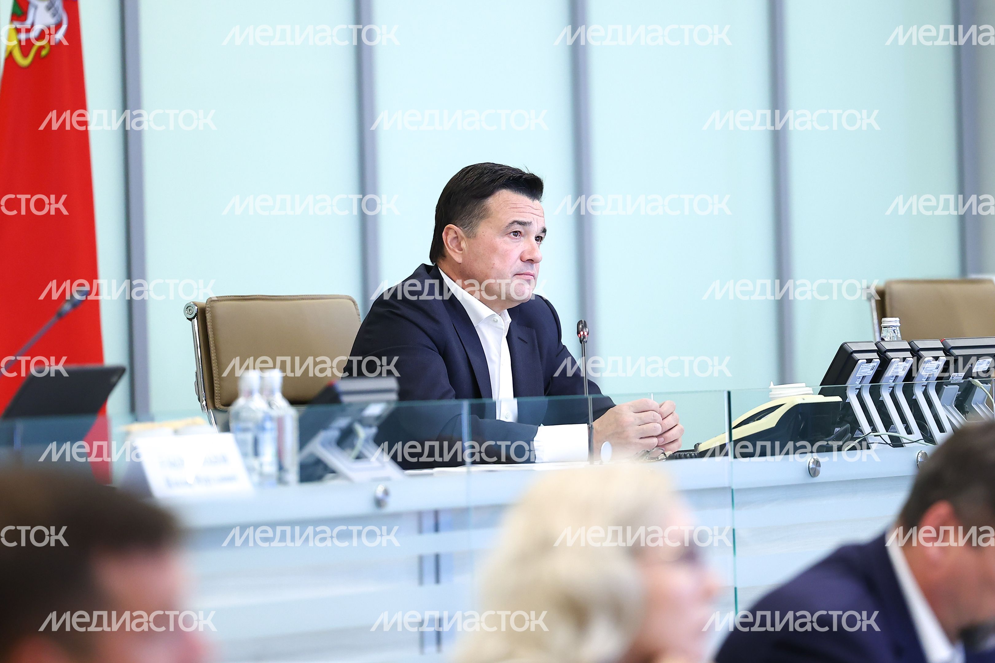 Еженедельное совещание Губернатора Подмосковья с областным правительством и главами муниципалитетов
