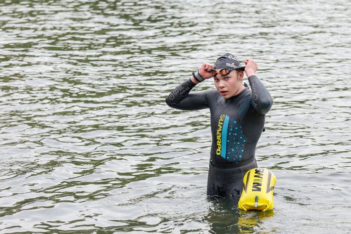 Заплыв на открытой воде Swimcup на Кореневском карьере в Люберцах