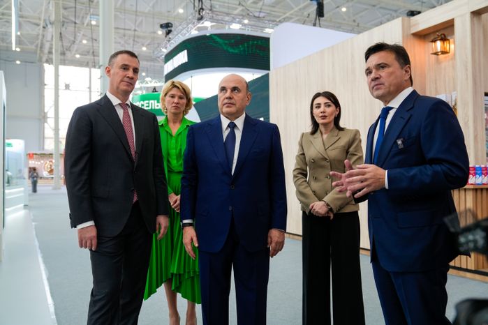 Андрей Воробьев представил  Михаилу Мишустину подмосковные цифровые разработки  в сфере АПК