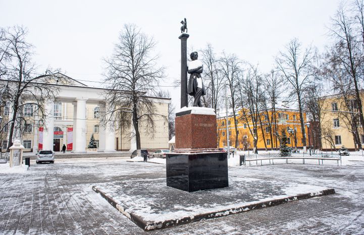 Зимние виды города Щелково