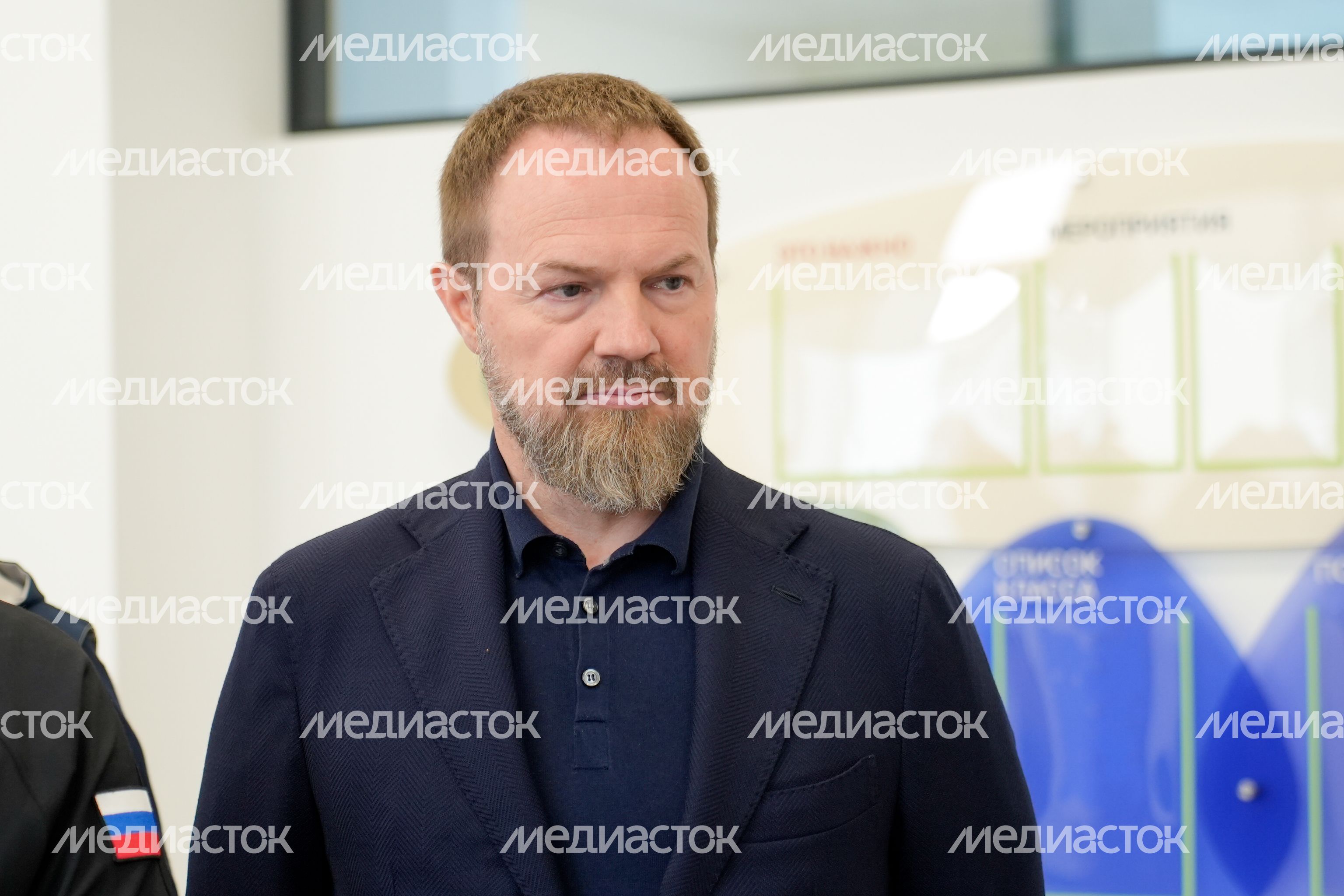 Сергей Колунов проверил готовность одного из корпусов лицея им. Д.И. Менделеева на Бородинском проезде в Клину