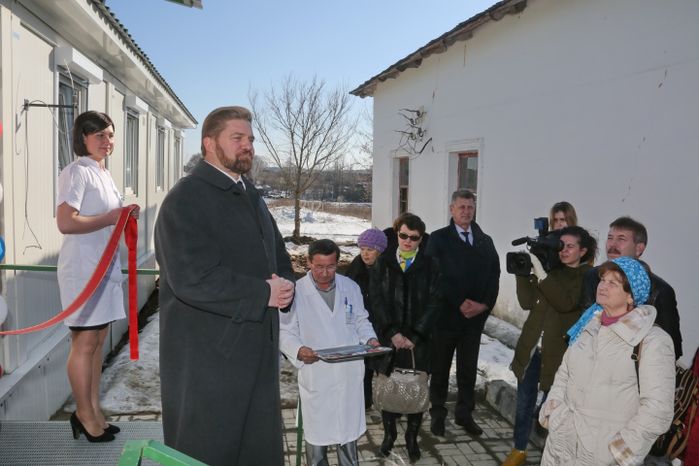 Открытие ФАП в Каширском районе