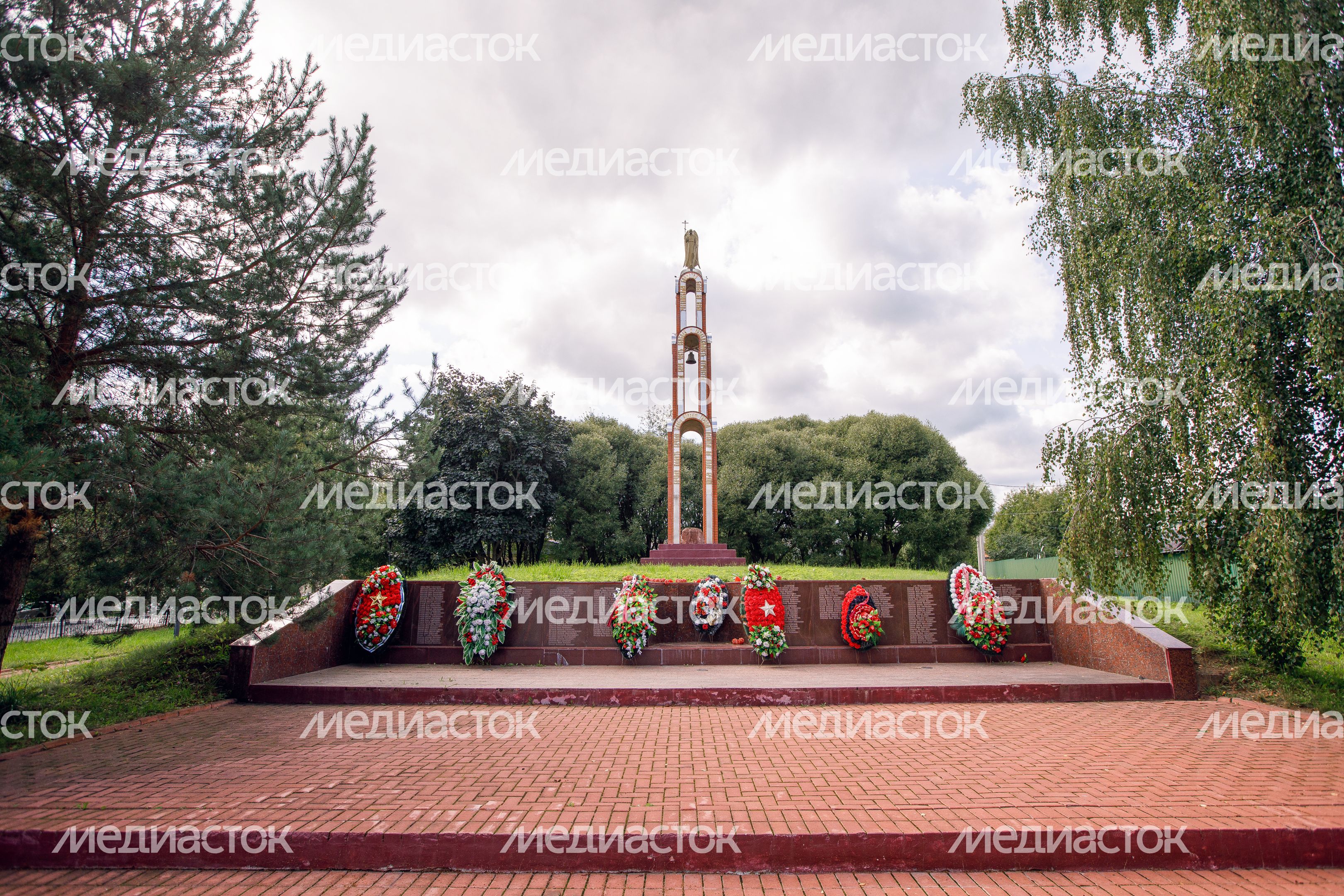 Сергиев Посад. Стела памяти в Богородском Сергиев Посад. Стела памяти в Богородском