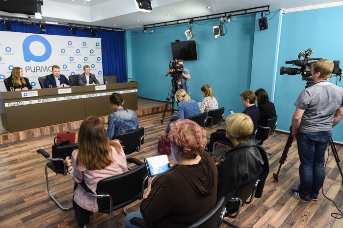 Пресс-конференция председателя Союза дачников Подмосковья, первого заместителя председателя Мособлдумы Никиты Чаплина