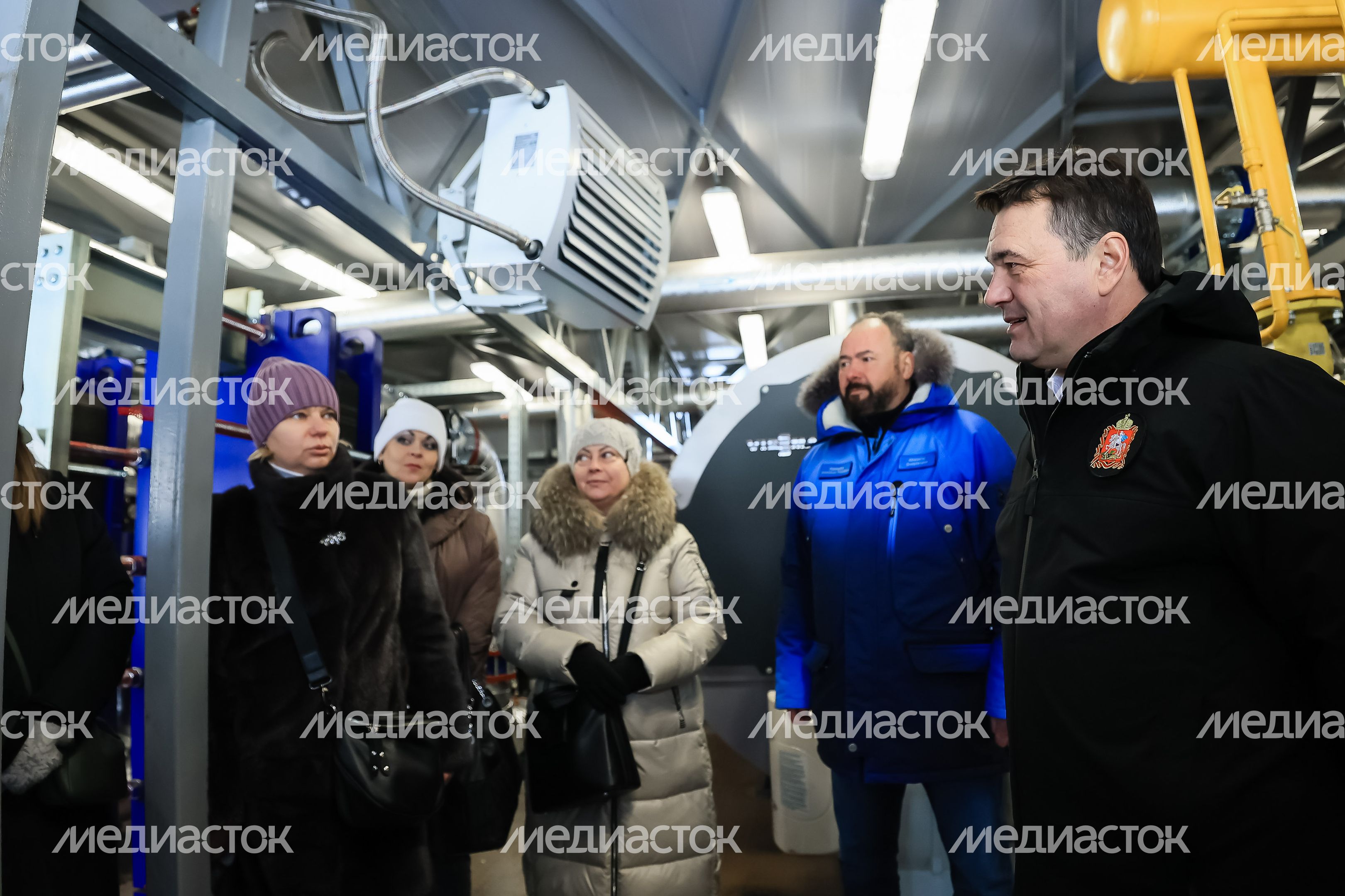 Посещение губернатором котельной в Ликине-Дулеве